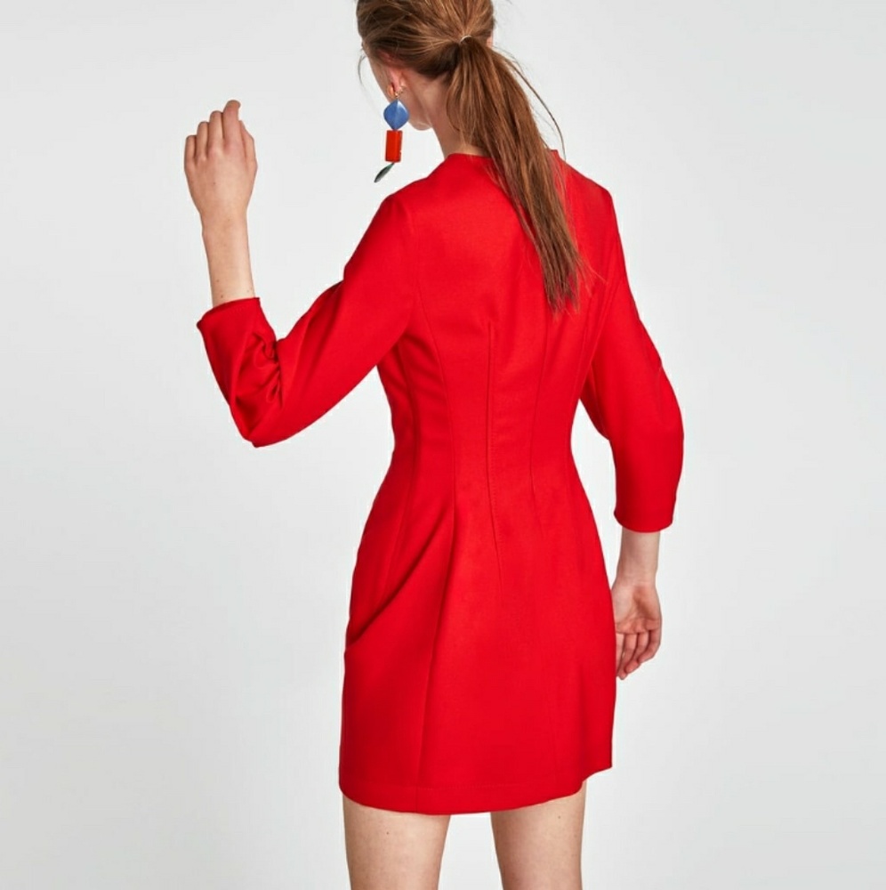 Zara Red Mini Dress